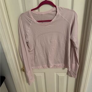Lululemon Athletica Light Pink Long Sleeve